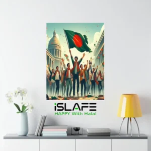 July 2024 30 | (8inX6in) JULY Revolution 2024 Wall Canvas