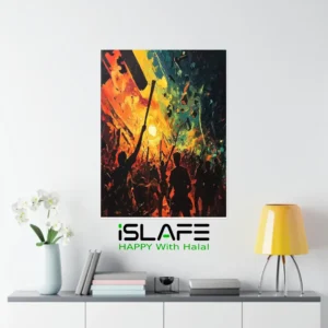 July 2024 33 | (8inX6in) JULY Revolution 2024 Wall Canvas