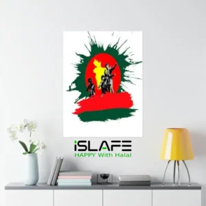 July 2024 55 | (8inX6in) JULY Revolution 2024 Wall Canvas