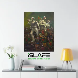 July 2024 79 | (8inX6in) JULY Revolution 2024 Wall Canvas