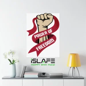 power of freedom | (8inX6in) JULY Revolution 2024 Wall Canvas