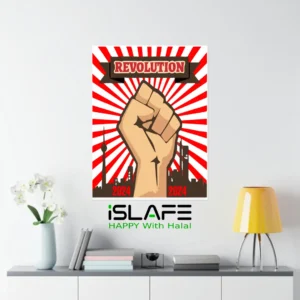 revolution 2024 | (8inX6in) JULY Revolution 2024 Wall Canvas